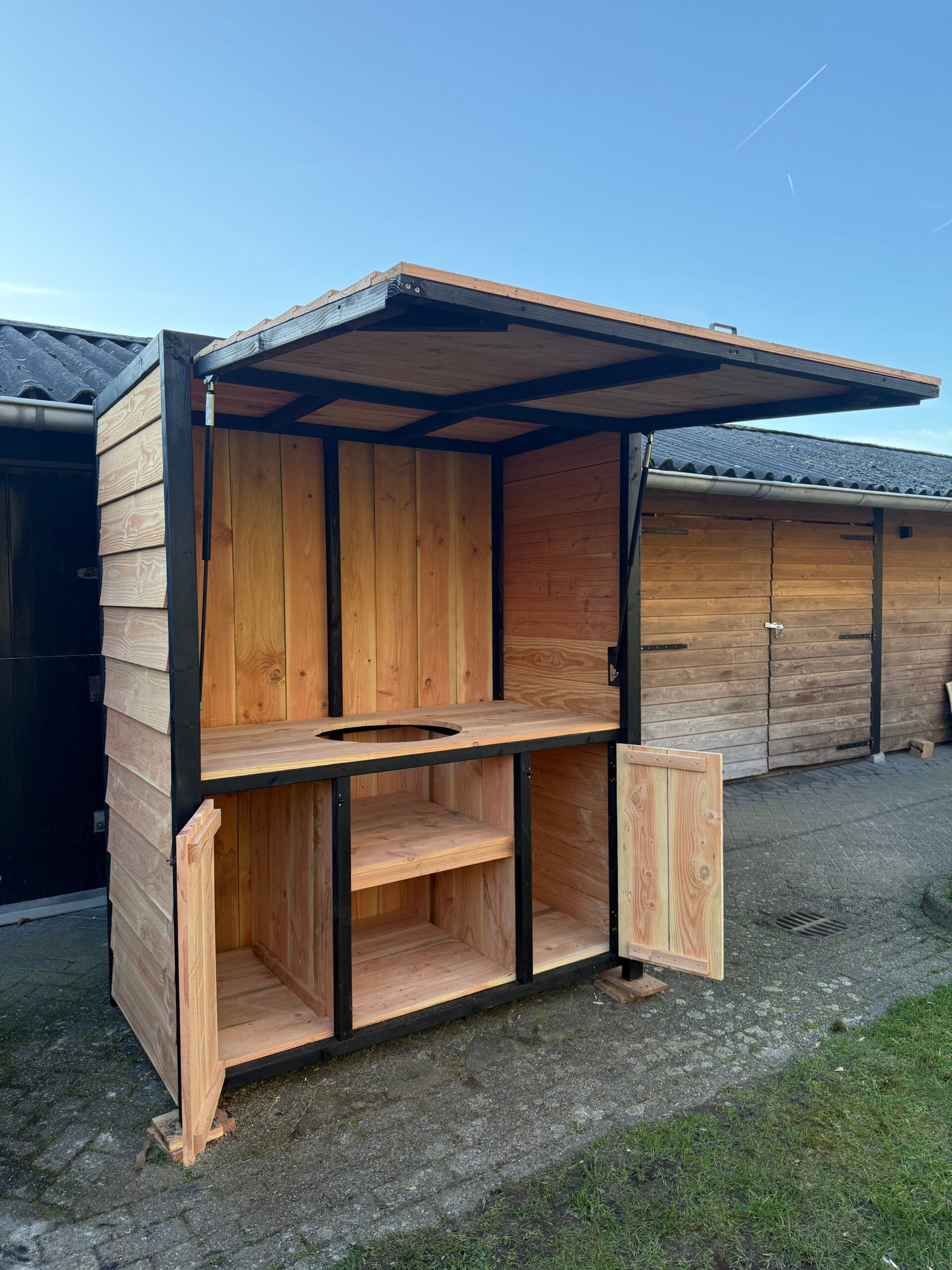 Exclusieve BBQ Buitenkeuken Met Klep - Afbeelding 4